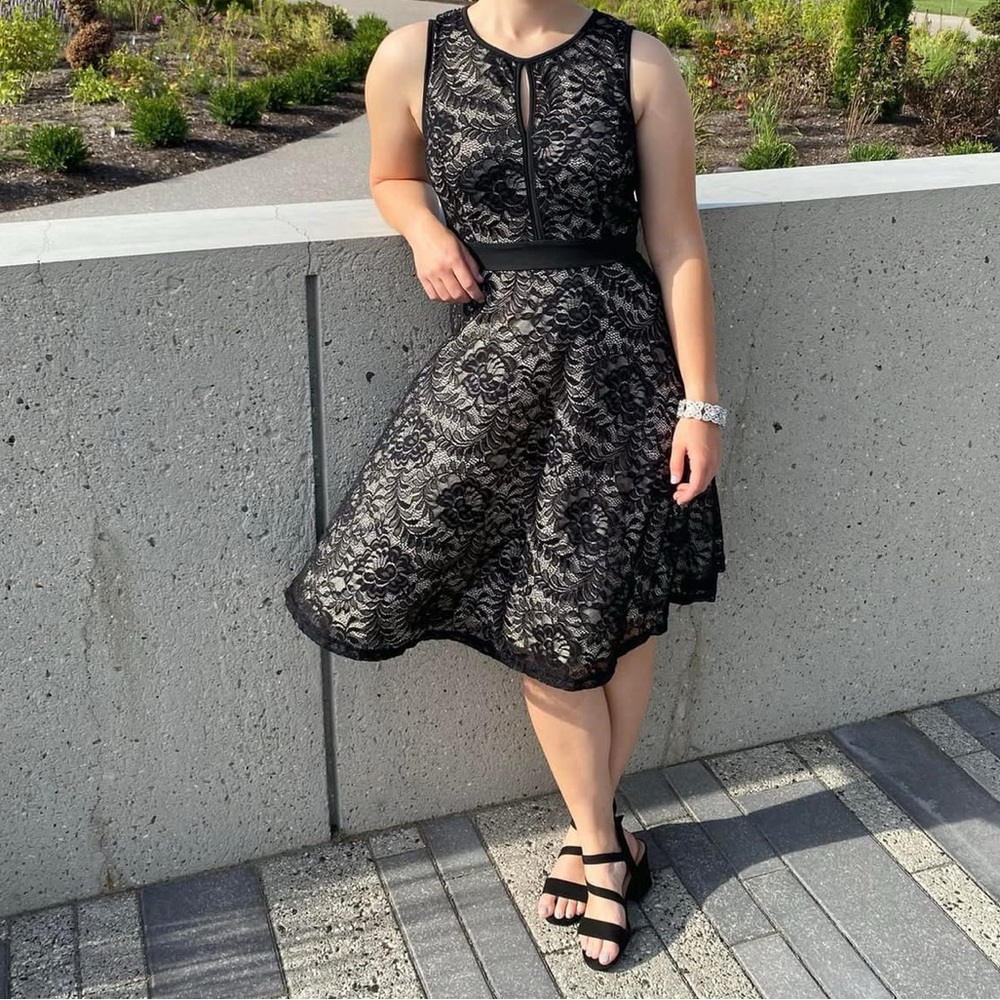 Black Lace Dress